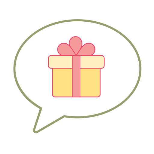 Gift message Icon