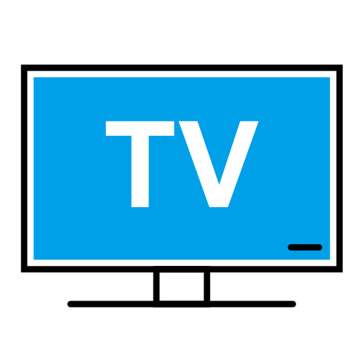 Flat panel TV Icon
