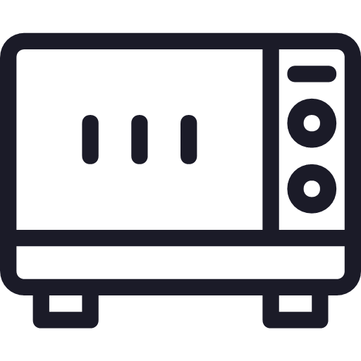 Microwave Oven Icon