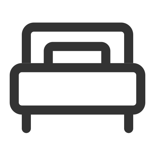 Superior home single bed Icon