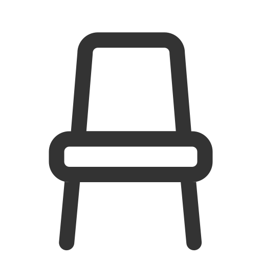 Superior home single line stool Icon