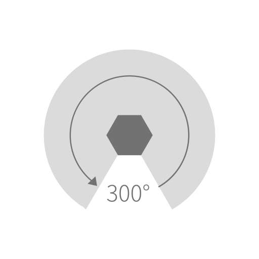 300 degrees Icon