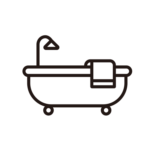 Bathtub Vector Icons free download in SVG, PNG Format