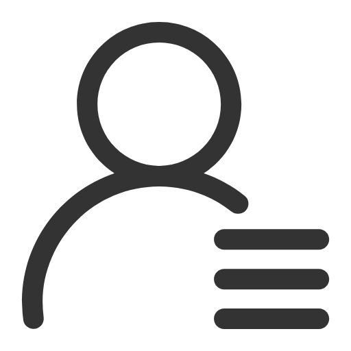 User information account-01 Icon