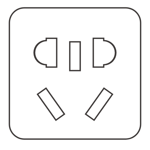 International five port plug pin Icon