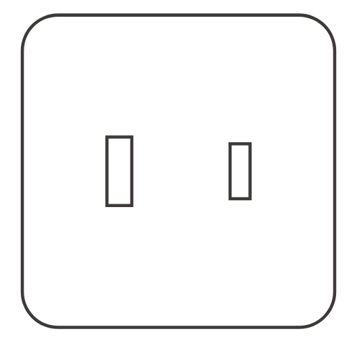 Japan 2 socket plug pin Icon