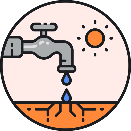 Water Scarcity Icon