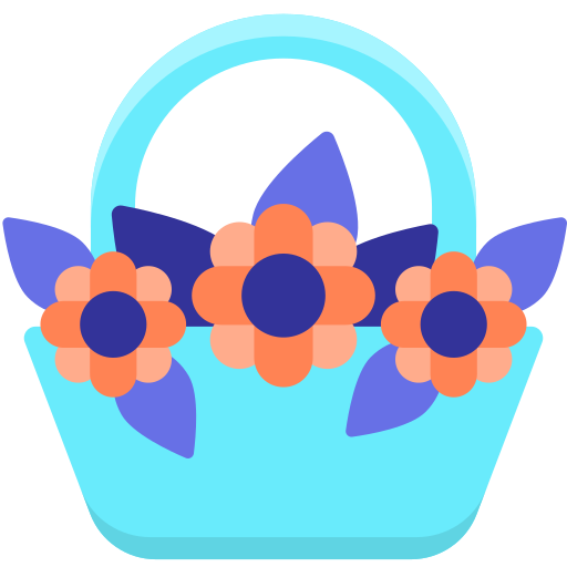 flower-on-basket Icon
