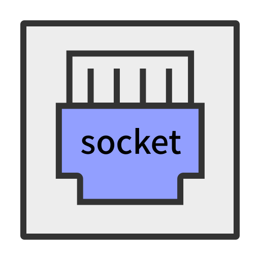 26. Socket communication interface template Icon