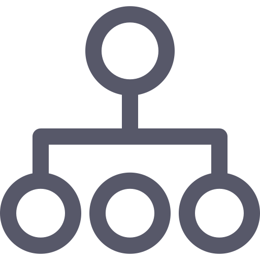 Organization structure settings Icon