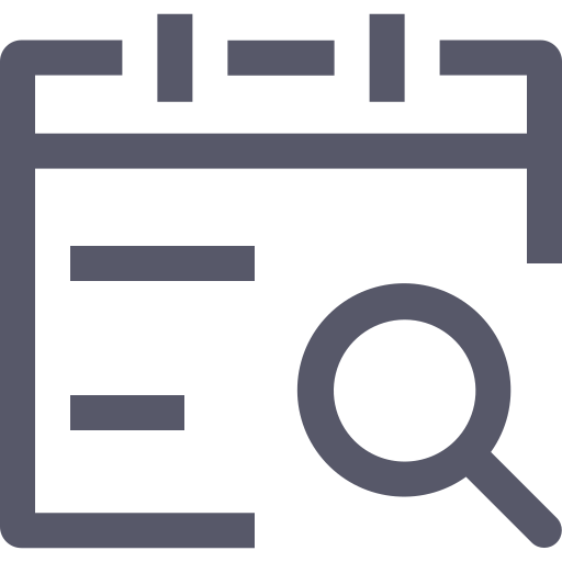Scheduling query Icon