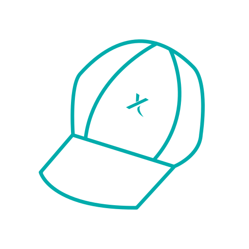 Flat brimmed hat Icon