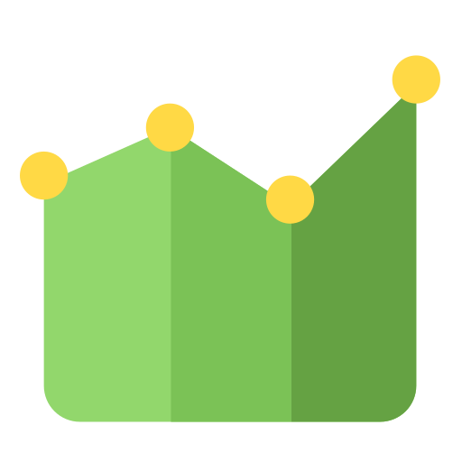 Comprehensive statistics of users Icon