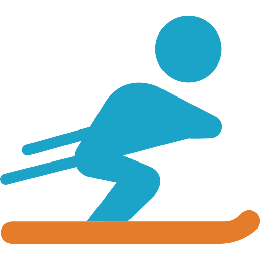 Pattern skiing Icon