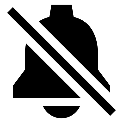 notifications-off-sharp Icon