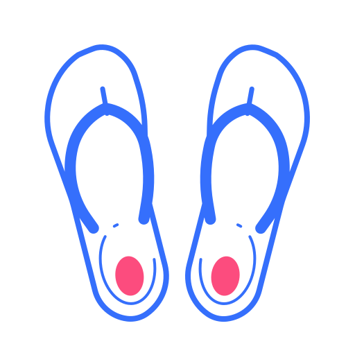 flip flops Icon