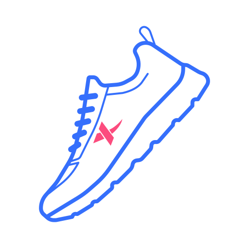 Professional running shoes Icon