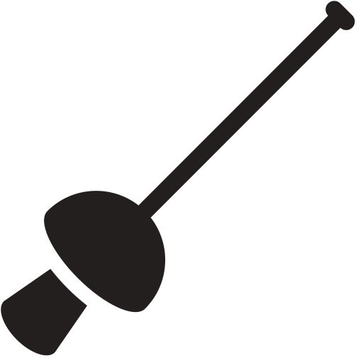 Fencing Sword Icon
