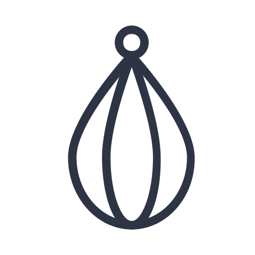 Pear shaped ball Icon