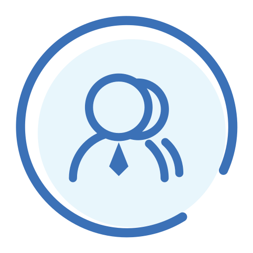 Organization partner management Icon