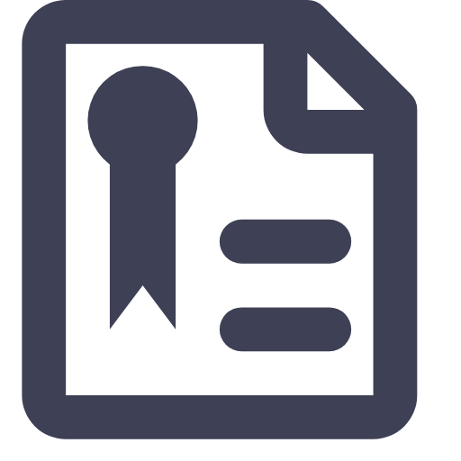 certificate Icon