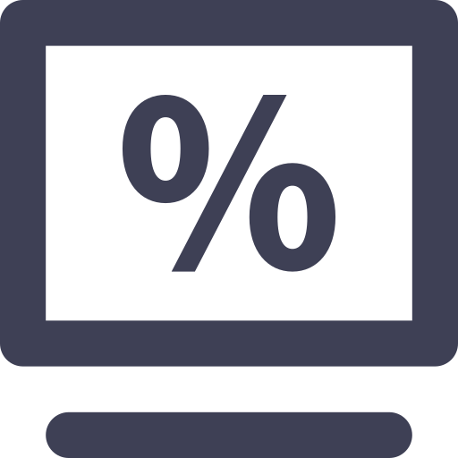 Data percentage Icon