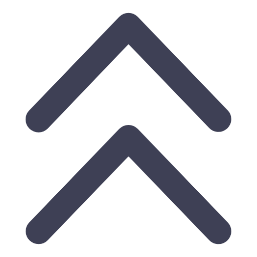 Double line up arrow Icon