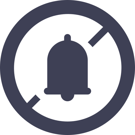 Turn off message reminder Icon