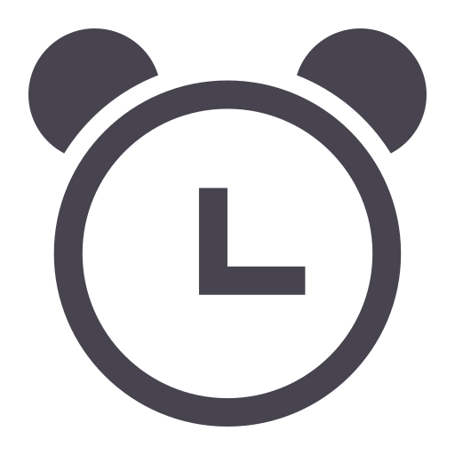 Alarm clock, clock, time_ jurassic Icon