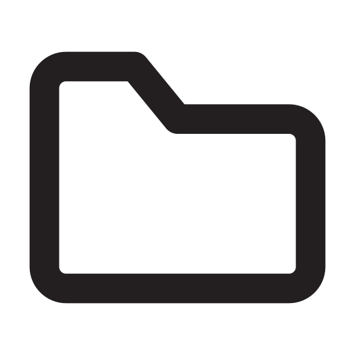 folder-outline Icon