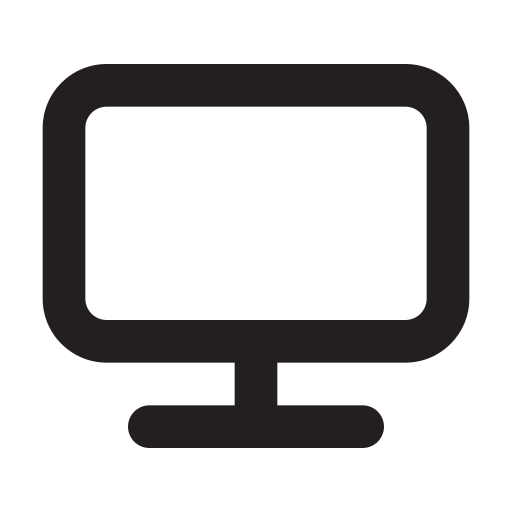 monitor-outline Icon