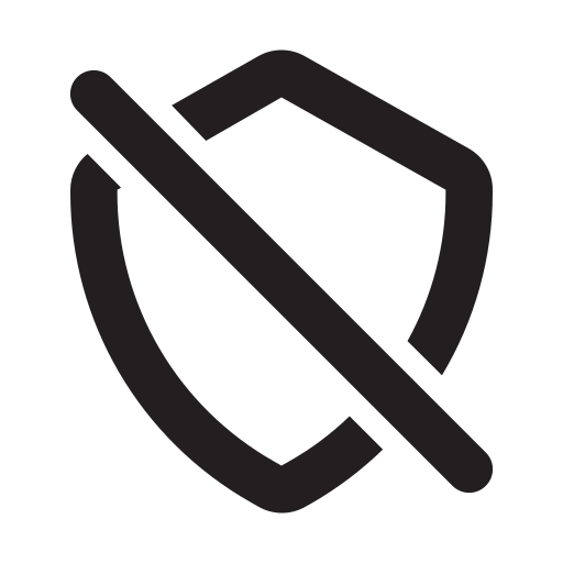 shield-off-outline Icon