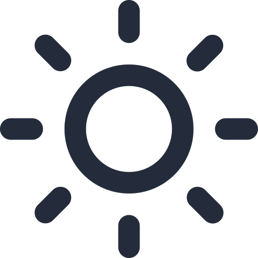 General sun - 24px Icon