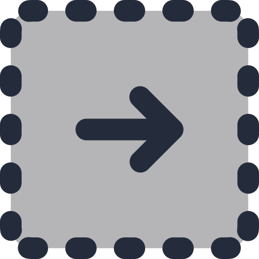 UX Flow move right duotone 2 - 24px Icon
