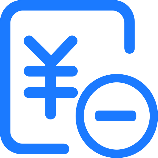 Reduce taxes and fees Icon