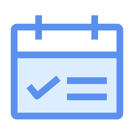 Weekly plan Icon