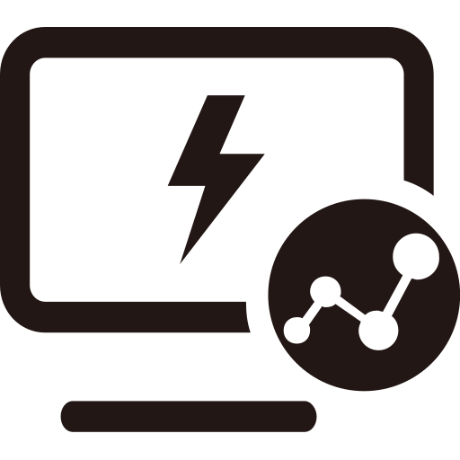 Electricity consumption analysis Icon