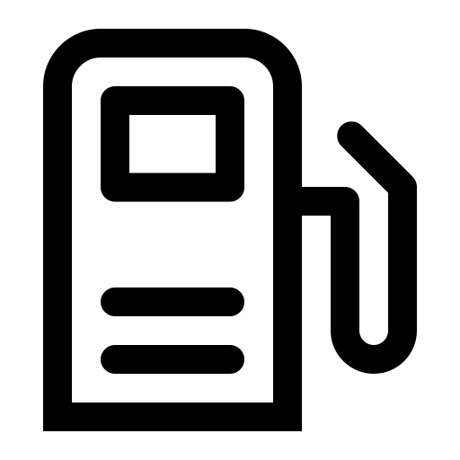 Fuel consumption_ line Icon