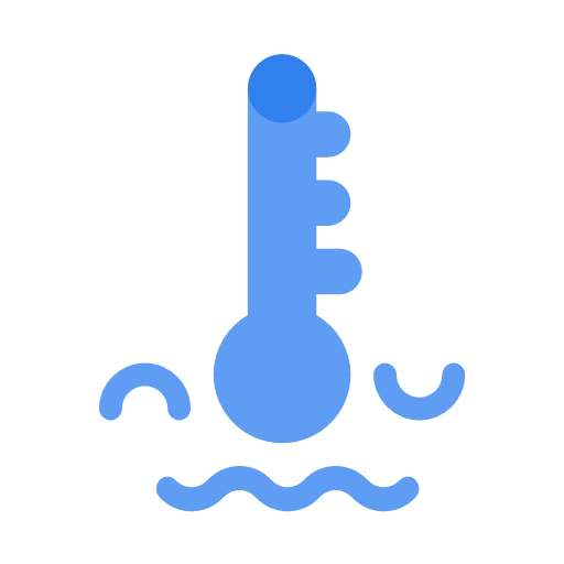 Water temperature meter Icon