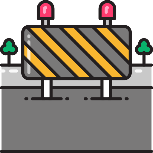 road obstruction Icon