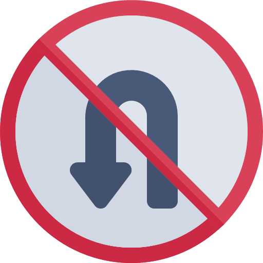 006-no-turn Icon