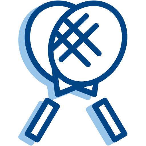 Badminton racket Icon
