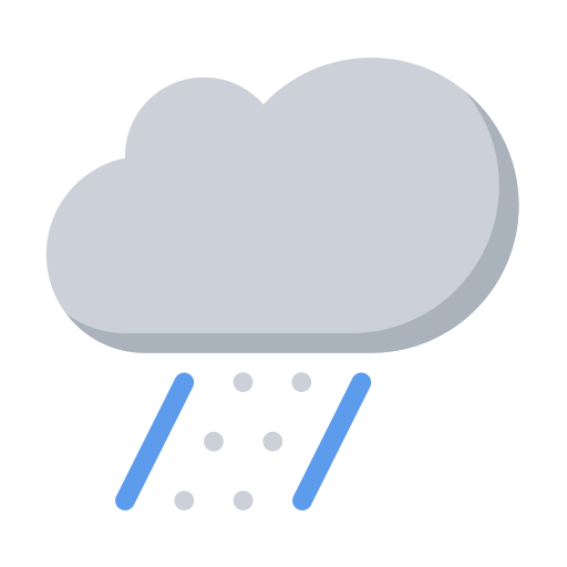 Rain - moderate rain Icon