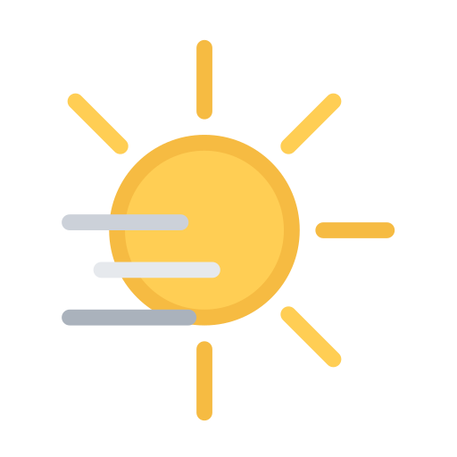 Sun wind Icon