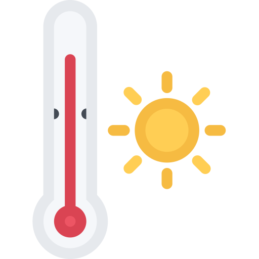 high temperature Icon