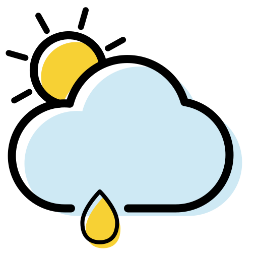 Weather icon shower Icon