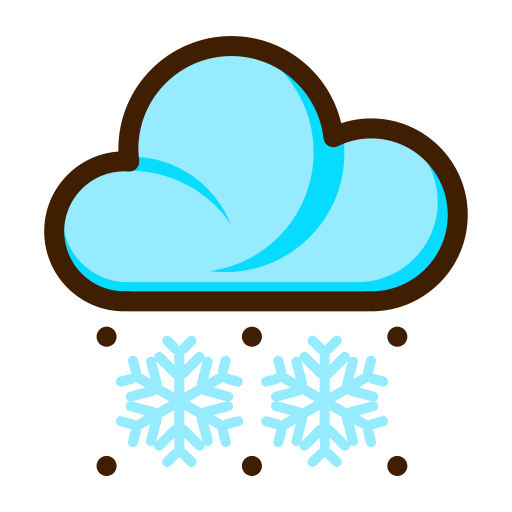 Linear heavy snow Icon