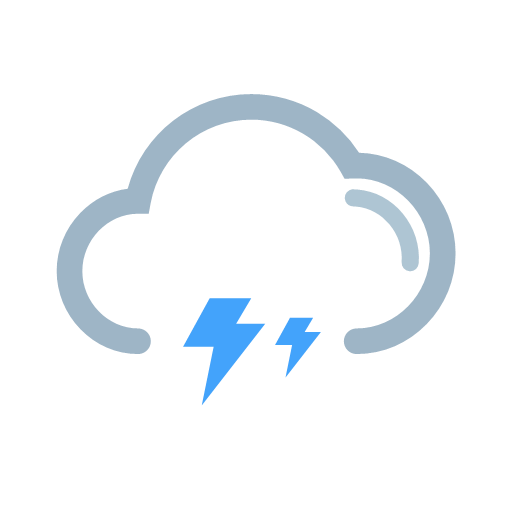 Thunder - day Icon