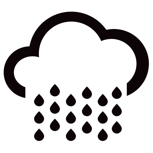 D13 heavy rain Icon