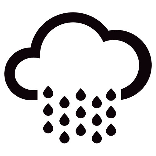 D25 heavy rain to heavy rain Icon